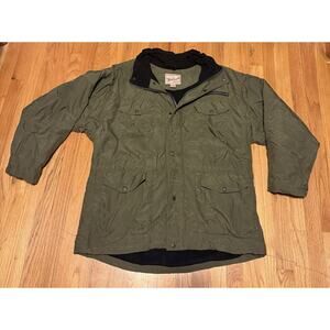 Vintage Woolrich Jacket Men’s Size XL Green Polyester Lined